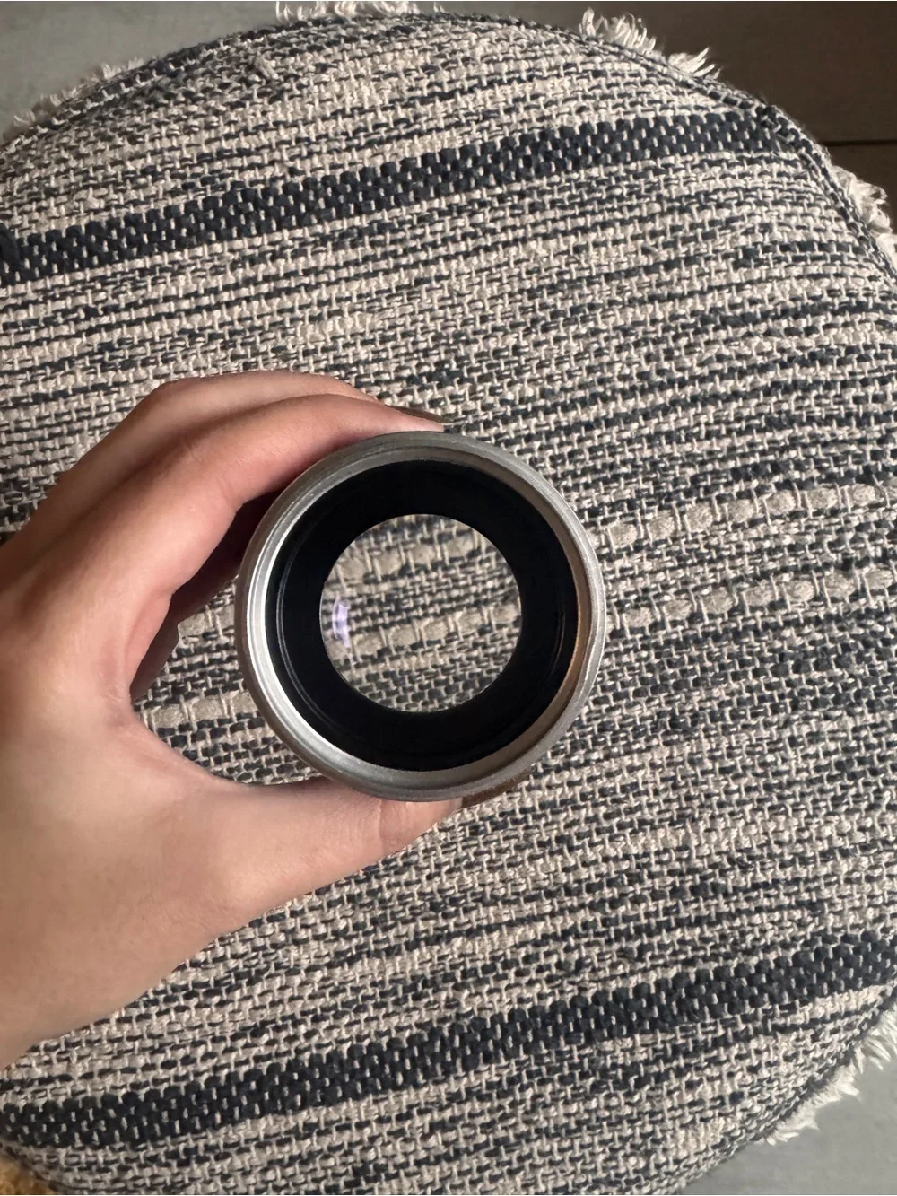 Black 0.38x Semi Fisheye Macro Lens for Creative Wide-Angle Shots